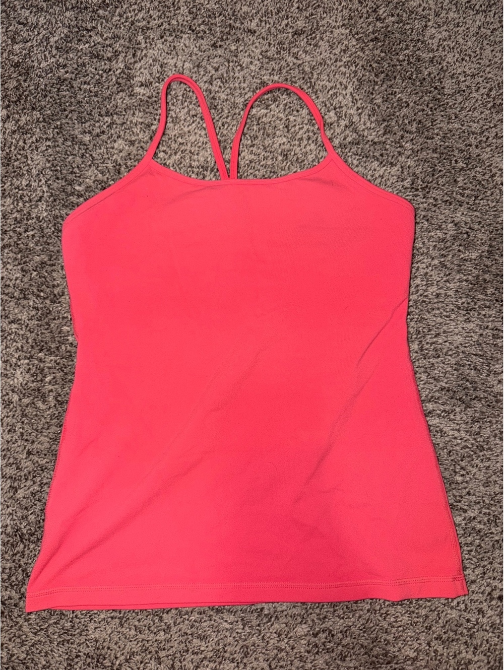 Lululemon Women's Pink Athletic Tank Top Size 10